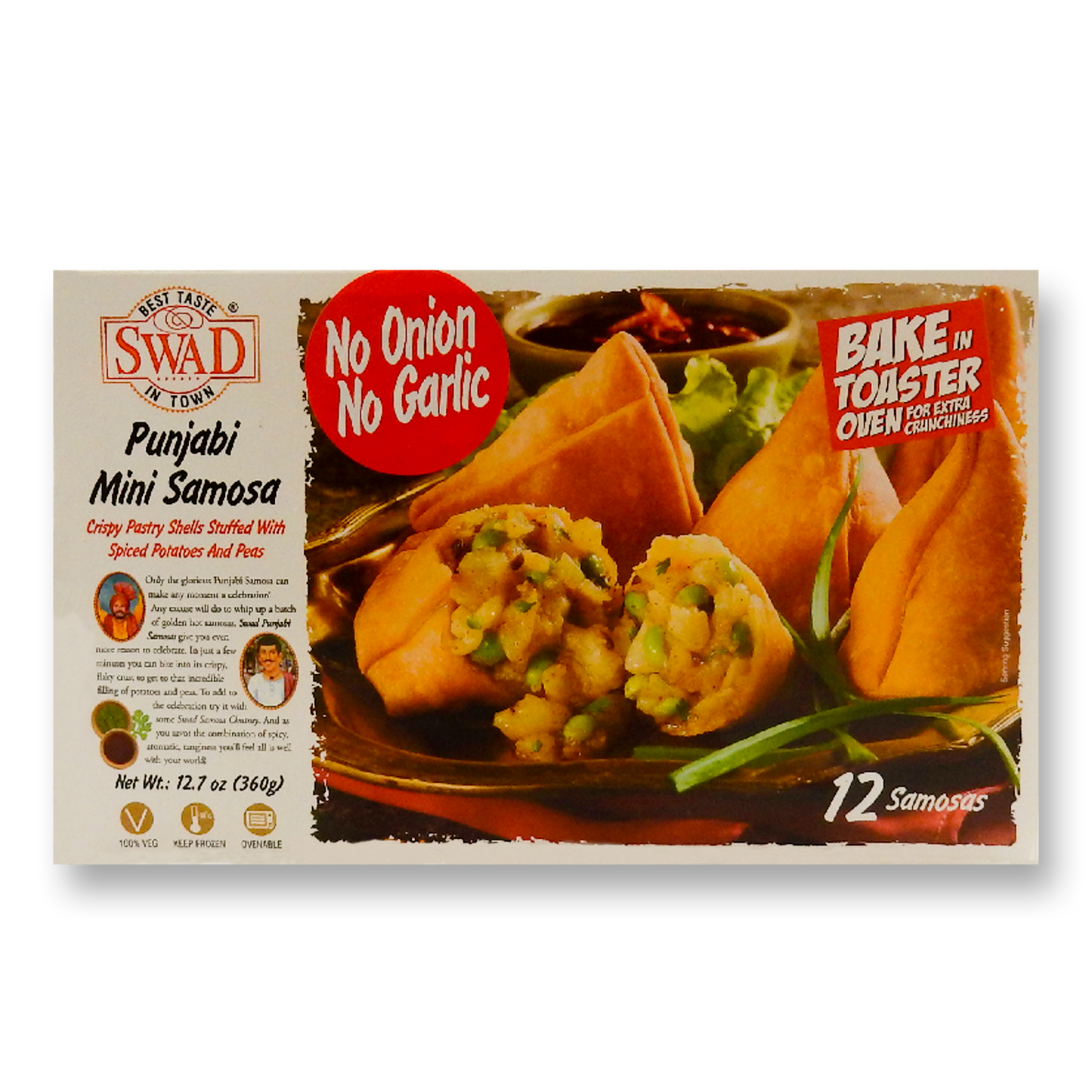 Swad Mini Punjabi Samosa 360 Gm.