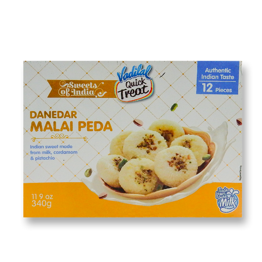 Vadilal Danedar Malai Peda 340 Gm.