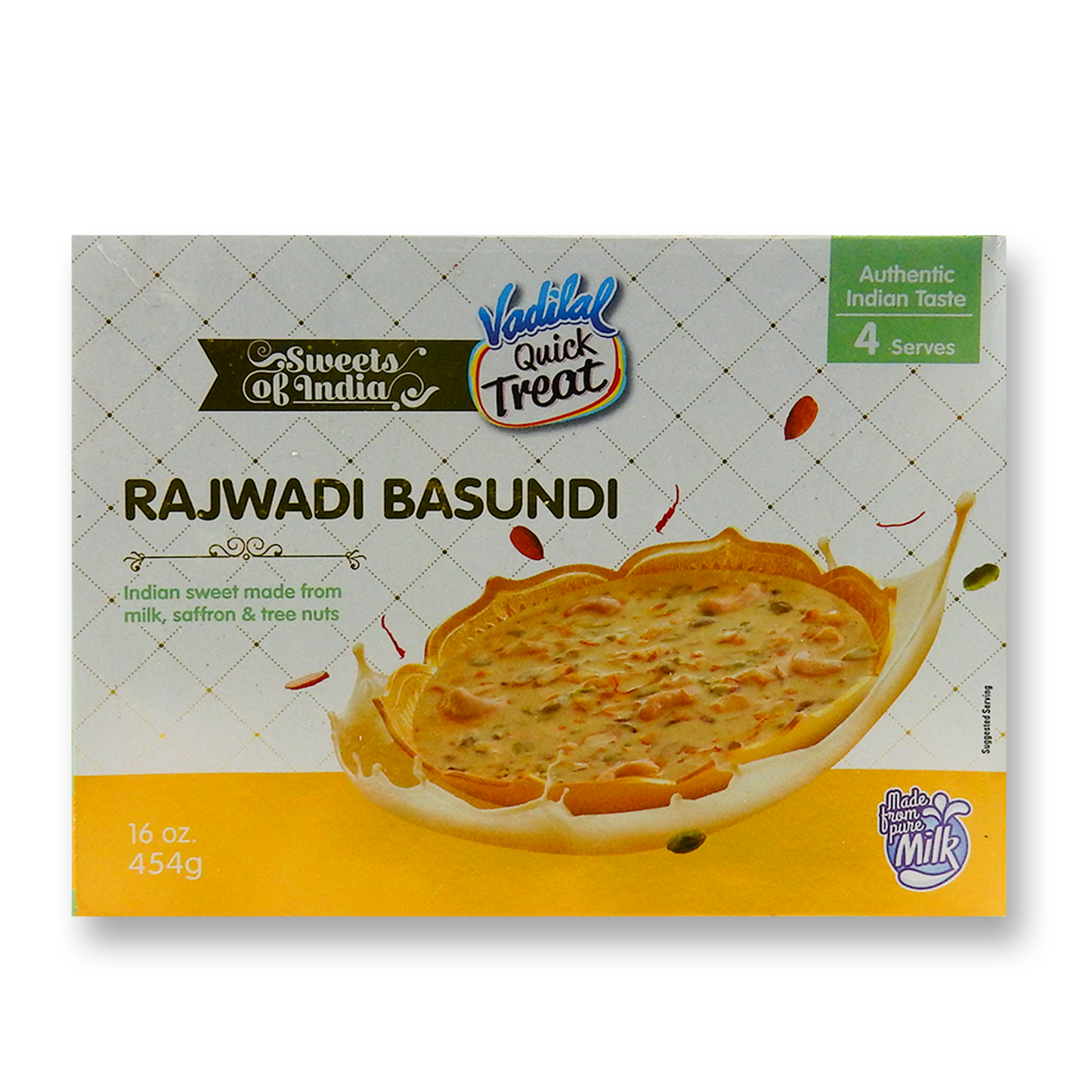 Vadilal Rajwadi Basundi 454 Gm.