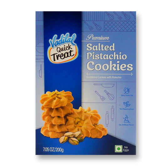 Vadilal Salted Pista Cookies 7.05 Oz.