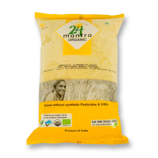 24 Mantra Organic Corn Flour 4 Lb.