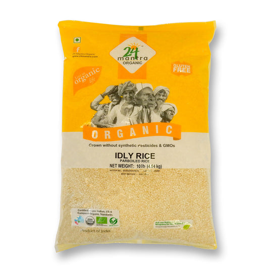 24 Mantra Organic Idli Rice 10 Lb.