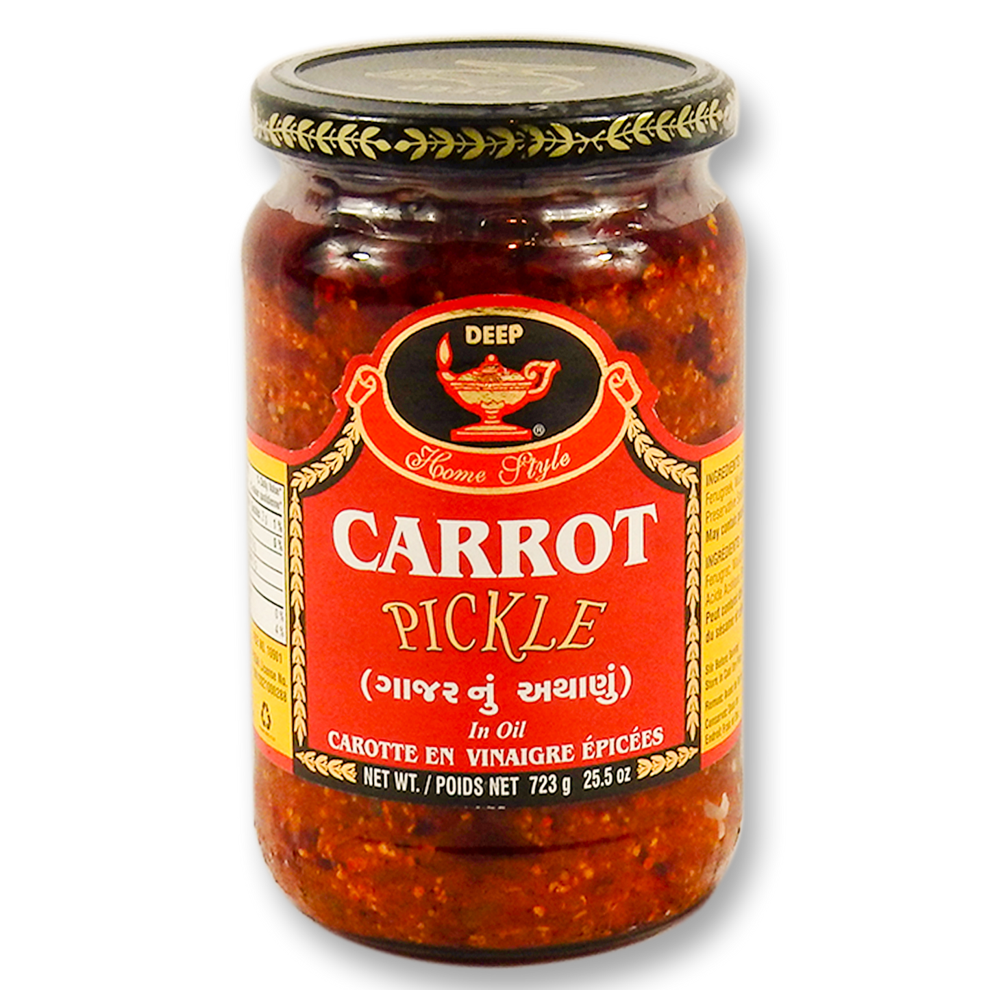 Deep Carrot Pickle 25.5 Oz.